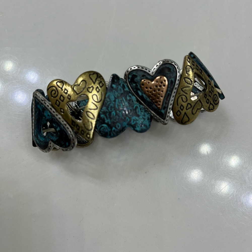 Heart Shaped Multicolor Bracelet